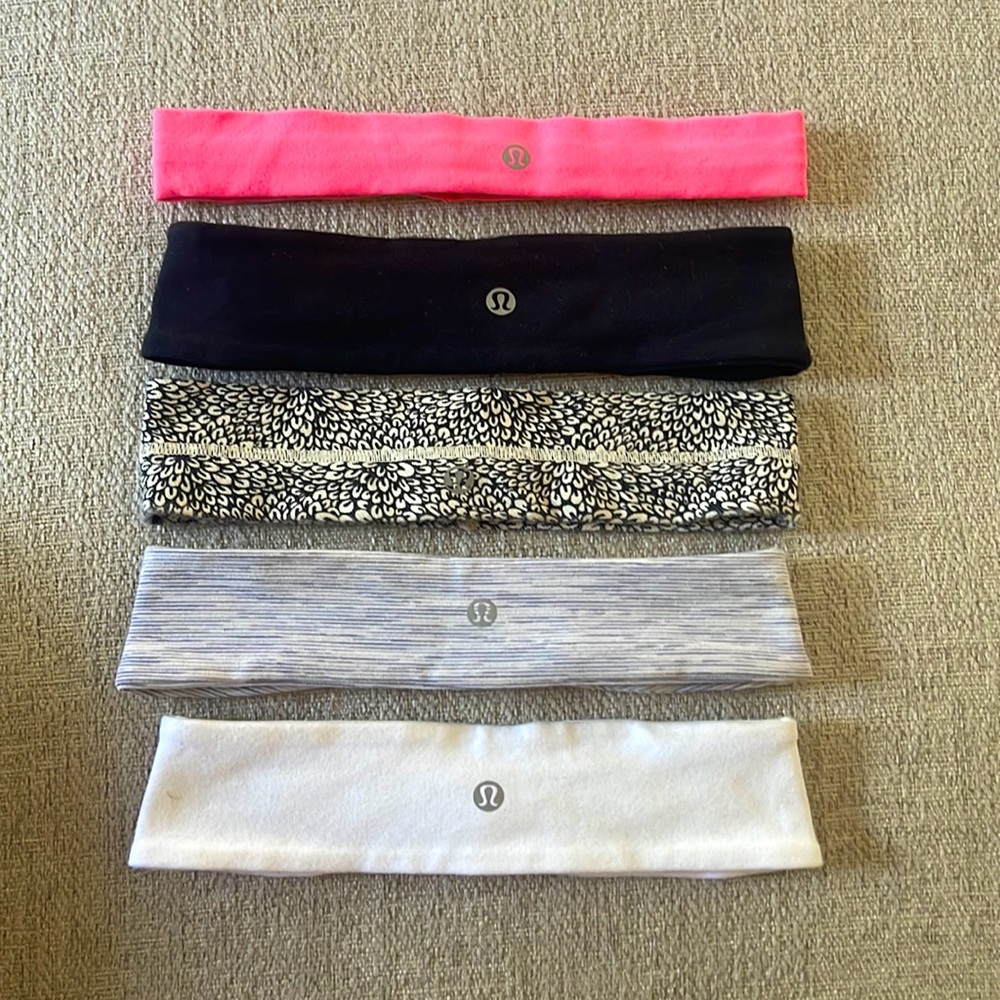 Lululemon headband set